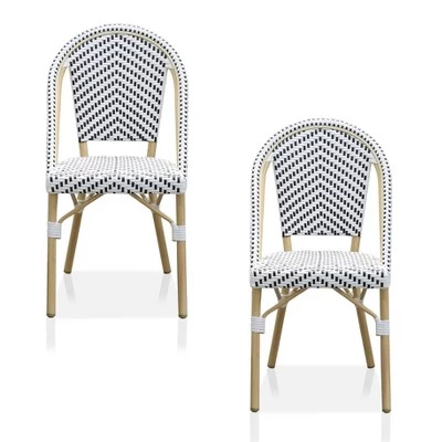 3pc Arna Patio Set With 32" Round Dining Table - MiBasics 1 3pc Arna Patio Set With 32" Round Dining Table - MiBasics