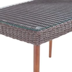 All-Weather Wicker Athens Outdoor Cocktail Table Brown - Alaterre Furniture -Outdoor Comfort Deals Store GUEST 01adfb71 1a83 40d7 961f 3ff4ec8e5de1