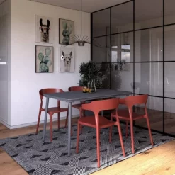 Novogratz April Steel Rectangular Indoor/Outdoor Dining Table -Outdoor Comfort Deals Store GUEST 01eb2393 5fac 40a3 b1d3 095c7d77b0cf