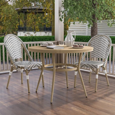3pc Arna Patio Set With 40" Round Dining Table - MiBasics 10 3pc Arna Patio Set With 40" Round Dining Table - MiBasics - Image 10