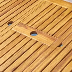 Hayes 9pc Wood & Wicker Expandable Dining Set - Natural/Brown - Christopher Knight Home -Outdoor Comfort Deals Store GUEST 052fb984 367f 49cc a023 f85652a8f22d