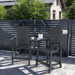 2pcs HDPE Tall Adirondack Chair Barstools Connecting Tray Patio Footrest -Outdoor Comfort Deals Store GUEST 0972f570 89ca 4085 bd76 8f6b2daa3483