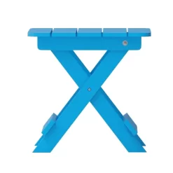 Emma And Oliver Portable Folding HDPE Adirondack Side Table For Indoor/Outdoor Use -Outdoor Comfort Deals Store GUEST 09e5fc78 7230 406f b3cb 99de87ac4d67