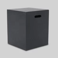 Cape Coral 3pc Aluminum And Rectangular MGO Fire Table Set - Gray - Christopher Knight Home -Outdoor Comfort Deals Store GUEST 0a7694b9 f5d7 4f93 9fdc bb8d7d3fb1b6