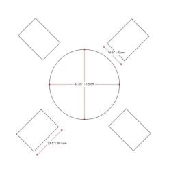 5pc Outdoor Folding Dining Set - Natural - CorLiving 18 5pc Outdoor Folding Dining Set - Natural - CorLiving -Outdoor Comfort Deals Store GUEST 0bb164c9 cea1 4c8e a3eb fcb97c4c2837