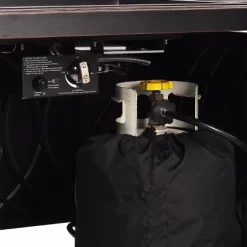 5pc Set With 42" Square Outdoor Aluminum Fire Table & 4 Deep Seating Chairs - Oakland Living -Outdoor Comfort Deals Store GUEST 0c6303b0 0a27 4bb0 a373 b209a92137d3