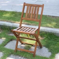 3pc Wood Patio Bistro Set - Brown - Merry Products -Outdoor Comfort Deals Store GUEST 0e152397 c15e 45fa a270 246dbbbe0302