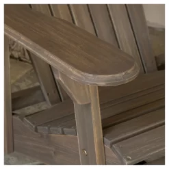 Hayle Reclining Wood Adirondack Chair With Footrest - Gray - Christopher Knight Home -Outdoor Comfort Deals Store GUEST 0fd9bb12 51a5 452c acc8 981f51a3f5e5