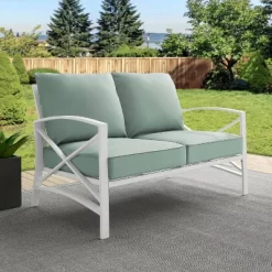 Crosley Kaplan Outdoor Patio Loveseat -Outdoor Comfort Deals Store GUEST 11bb1624 4d51 4806 824a a996e5348101