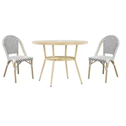 3pc Arna Patio Set With 40" Round Dining Table - MiBasics 26 3pc Arna Patio Set With 40" Round Dining Table - MiBasics -Outdoor Comfort Deals Store GUEST 11c8bc0a 736b 4659 ab2e 79caadc8c07b
