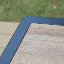 7pc Outdoor Dining Set With Swivel Chairs With Cushions & Faux Wood Table With Umbrella Hole - Captiva Designs 19 7pc Outdoor Dining Set With Swivel Chairs With Cushions & Faux Wood Table With Umbrella Hole - Captiva Designs -Outdoor Comfort Deals Store GUEST 1301773c 1568 4d59 a6ec 5d5c2d05ebb1