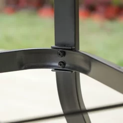 5pc Patio Set With Square Table & Steel 360 Swivel Sling Arm Chairs - Captiva Designs -Outdoor Comfort Deals Store GUEST 134f5307 c8c1 457d abe6 55d0f6b8c0ec