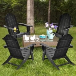 Tangkula 2PCS Adirondack Chair Outdoor With Cup Holde Weather Resistant Lounger Chair For Backyard Garden Patio And Deck Black/Grey/Turquoise/White 15 Tangkula 2PCS Adirondack Chair Outdoor With Cup Holde Weather Resistant Lounger Chair For Backyard Garden Patio And Deck Black/Grey/Turquoise/White -Outdoor Comfort Deals Store GUEST 149f86d4 88d9 44d8 adae c2f2ca96d3a9