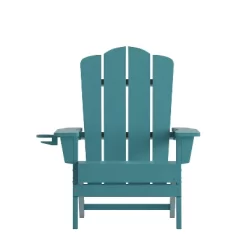 Merrick Lane Adirondack Chair With Cup Holder, Weather Resistant HDPE Adirondack Chair -Outdoor Comfort Deals Store GUEST 161478d6 4a27 4179 9290 971848a7d64d