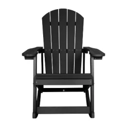 Merrick Lane All-Weather Polyresin Adirondack Rocking Chair With Vertical Slats -Outdoor Comfort Deals Store GUEST 17a8fb05 b7b9 4c70 a483 b3de2cbe9de2