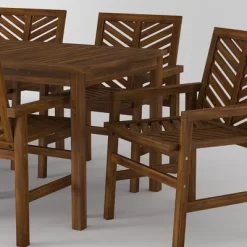 7pc Slatted Chevron Acacia Patio Dining Set - Saracina Home 19 7pc Slatted Chevron Acacia Patio Dining Set - Saracina Home -Outdoor Comfort Deals Store GUEST 18f89f83 40cb 48ac b432 ca6ce9410d4b
