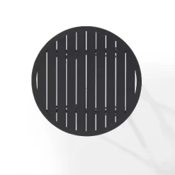 Kaplan Outdoor Steel Round Bistro Table Bronze - Crosley -Outdoor Comfort Deals Store GUEST 195a272f 549c 46af 804e 5c41f6c568ca