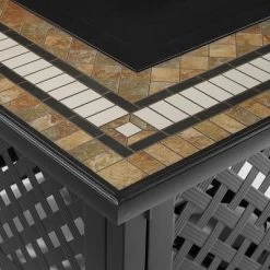 Palm Harbor 5pc Outdoor Wicker Conversation Set With Fire Table - Gray - Crosley -Outdoor Comfort Deals Store GUEST 1a5072aa d0e5 48a1 afdd 00100d69ca84 1