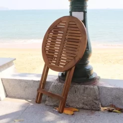 3pc Wood Patio Bistro Set - Brown - Merry Products -Outdoor Comfort Deals Store GUEST 1fe6d8d3 dc62 423d b7a0 ca5b67957ae8