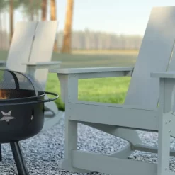 Emma And Oliver Set Of 2 Modern All-Weather Poly Resin Adirondack Rocking Chairs For Indoor/Outdoor Use -Outdoor Comfort Deals Store GUEST 244c0983 4f9f 4942 aafd 4e9f884df8bc