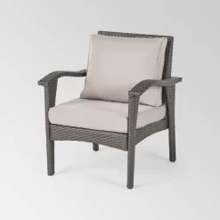 Kalo 5pc Wicker Chat Set With Fire Table - Gray/Light Gray/Dark Gray - Christopher Knight Home 9 Kalo 5pc Wicker Chat Set With Fire Table - Gray/Light Gray/Dark Gray - Christopher Knight Home -Outdoor Comfort Deals Store GUEST 246ad890 6ed8 424c 9ead 73bdb56b09ca