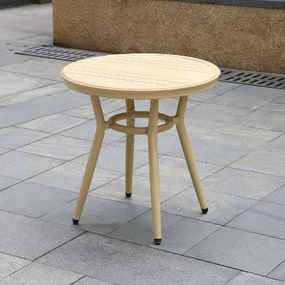 Arna Outdoor Side Table - Natural - MiBasics 2 Arna Outdoor Side Table - Natural - MiBasics - Image 2