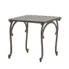 Mckinley Set Of 2 Cast Aluminum Patio End Tables - Copper - Christopher Knight Home