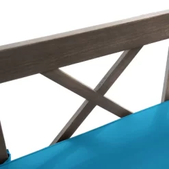 Ottavio Outdoor Acacia Wood Expandable Daybed With Cushions - Dark Teal/Gray - Christopher Knight Home -Outdoor Comfort Deals Store GUEST 28f7a757 3c55 4ee0 88cd d42af2672eb0