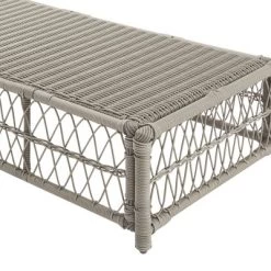 Thatcher Outdoor Rectangular Coffee Table Creme/Driftwood - Crosley -Outdoor Comfort Deals Store GUEST 29a96977 3429 4a9a bad6 5ce7e10f6983