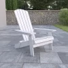 Flash Furniture Charlestown All-Weather Poly Resin Indoor/Outdoor Folding Adirondack Chair