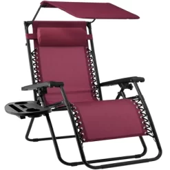 Best Choice Products Folding Zero Gravity Recliner Patio Lounge Chair W/ Canopy Shade, Headrest, Tray -Outdoor Comfort Deals Store GUEST 2d0674fe f2fe 4d40 964a afde31ef23f2