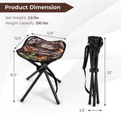 Costway 2 Pack Folding Hunting Stool Lightweight Foldable Outdoor Stool Seat 12 Costway 2 Pack Folding Hunting Stool Lightweight Foldable Outdoor Stool Seat -Outdoor Comfort Deals Store GUEST 2da8ad17 e41b 43ca a596 bd4ad55069a4