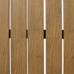 Doheny Rectangular Outdoor Aluminum Dining Table Natural/Black - Christopher Knight Home -Outdoor Comfort Deals Store GUEST 2e16e431 7f5a 47cb a3d0 23030978b663