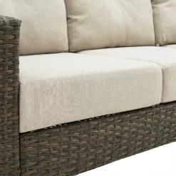 Rockport Outdoor Wicker High Back Sofa - Oatmeal/Light Brown - Crosley 19 Rockport Outdoor Wicker High Back Sofa - Oatmeal/Light Brown - Crosley -Outdoor Comfort Deals Store GUEST 3063e042 a16b 4639 a987 69601c3e9aa8