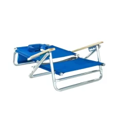 Ostrich SBSC-1016B Lightweight South Adult Beach Outdoor Lake Sand Lounging Chair, Blue And White Stripes -Outdoor Comfort Deals Store GUEST 31d52462 7691 408b b1cd ac0c328fb19b