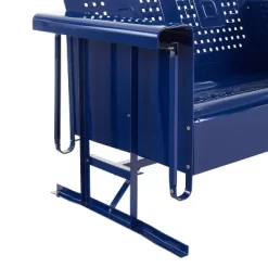 Bates Outdoor Metal Sofa Glider - Navy - Crosley -Outdoor Comfort Deals Store GUEST 3af76c8a 6362 46a8 ae18 a641dabf7a34