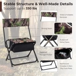 Costway Folding Hunting Chair Foldable Portable Fishing Stool With Storage Pocket 15 Costway Folding Hunting Chair Foldable Portable Fishing Stool With Storage Pocket -Outdoor Comfort Deals Store GUEST 3bd266c9 bfd5 4514 af13 e3cba57dbfee