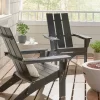 2pk Zuma Outdoor Acacia Wood Foldable Adirondack Chairs - Christopher Knight Home
