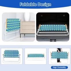 Costway 2-Person Folding Chair With Armrest 661 LBS Load Capacity For Camping Beach -Outdoor Comfort Deals Store GUEST 4096984d dd6e 4bf4 811f 827d2496ad15