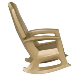 Semco Rockaway Heavy-Duty Outdoor Rocking Chair W/Low Maintenance All-Weather Porch Rocker & Easy Assembly For Deck And Patio, Taupe (4 Pack) -Outdoor Comfort Deals Store GUEST 4356e1ed 50b3 4937 8c4c 17227c16ad76