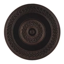 Oakland Living 5pc Aluminum Outdoor Patio Fire Pit Dining With 34" Round Fire Table Copper/Beige -Outdoor Comfort Deals Store GUEST 4461515c 5dec 445a 8c65 b0e5b32265c3