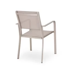 Otero 6pc Outdoor Aluminum Dining Set - Natural/Gray/Silver - Christopher Knight Home -Outdoor Comfort Deals Store GUEST 458ac20e 24ac 4919 9ed3 8398d6723f1d