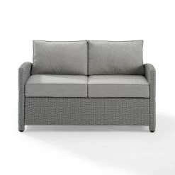 Bradenton Outdoor Wicker Loveseat - Crosley -Outdoor Comfort Deals Store GUEST 45eb597c 5fd2 407b abd1 39c1b54fe834