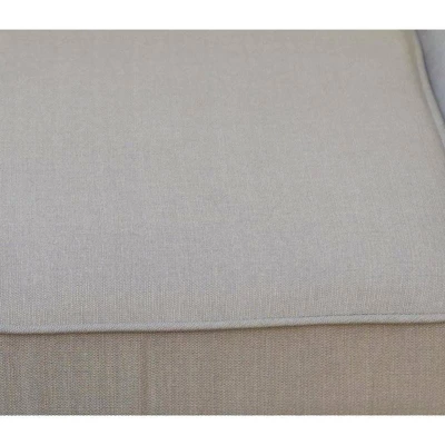 Outdoor Wicker Loveseat With Cushions - Captiva Designs 2 Outdoor Wicker Loveseat With Cushions - Captiva Designs - Image 2