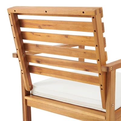 Orwell 2pk Acacia Wood Patio Chairs With Cushions - Natural - Alaterre Furniture 8 Orwell 2pk Acacia Wood Patio Chairs With Cushions - Natural - Alaterre Furniture - Image 8