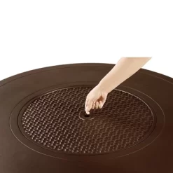 44" Round Aluminum 55000 BTUs Propane Casual Fire Table With 2 Covers - Oakland Living -Outdoor Comfort Deals Store GUEST 497207a0 0698 43b3 b9c0 dc820896a5aa