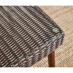 All-Weather Wicker Athens Outdoor Cocktail Table Brown - Alaterre Furniture -Outdoor Comfort Deals Store GUEST 49907693 a6db 43f9 8324 75b31850594c