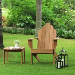 Cambridge Casual Sherwood Teak Outdoor Patio Adirondack Chair