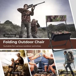 Costway Folding Hunting Chair Foldable Portable Fishing Stool With Storage Pocket 16 Costway Folding Hunting Chair Foldable Portable Fishing Stool With Storage Pocket -Outdoor Comfort Deals Store GUEST 4a13a6a1 e211 4055 b296 24e3c5799073