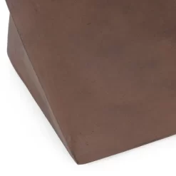 Abney Outdoor Light Weight Concrete Square Side Table Brown - Christopher Knight Home -Outdoor Comfort Deals Store GUEST 4b69678f c661 48f1 b5ad 5af42b582eb4